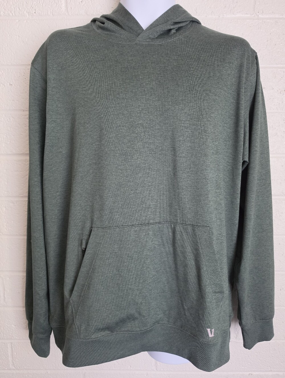 Vuori Sunday Hoodie 2.0 - Agate Green Heather